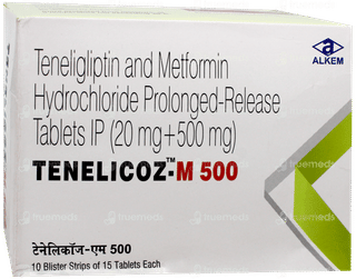 Tenelicoz M 500 Tablet 15